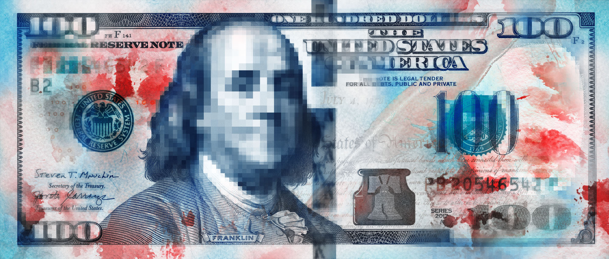 $100