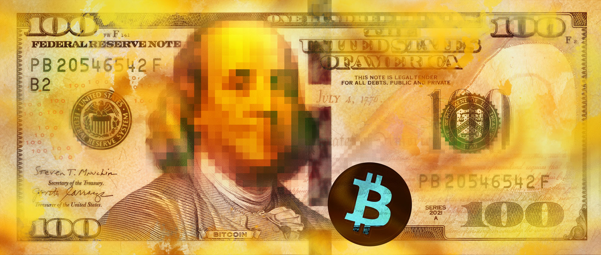 $100 Bitcoin